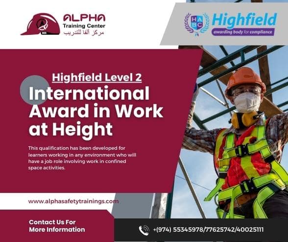 HABC Course - International Award in Work at Height