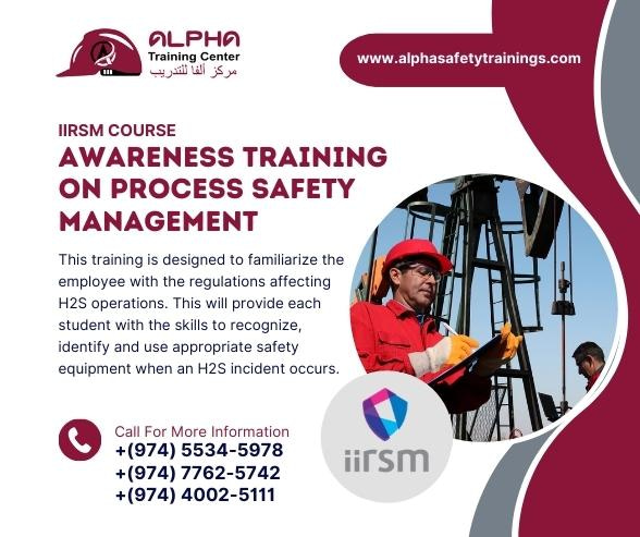 IIRSM Courses - Awareness Training on Process Safety Management
